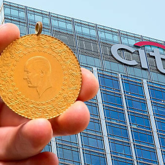 Citi, Fed'den umudu kesince altın varlıklarını azaltmaya başladı