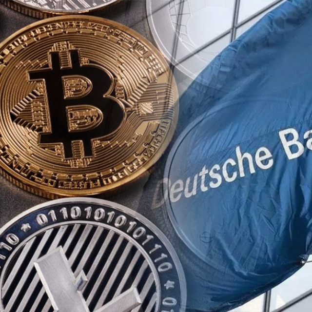 Deutsche Bank Bitcoin ve Ether i&ccedil;in d&uuml;ğmeye bastı!