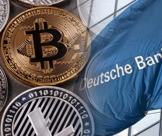 Deutsche Bank Bitcoin ve Ether i&ccedil;in d&uuml;ğmeye bastı!