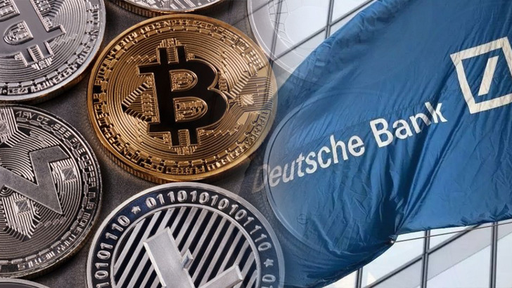 Deutsche Bank Bitcoin ve Ether i&ccedil;in d&uuml;ğmeye bastı!