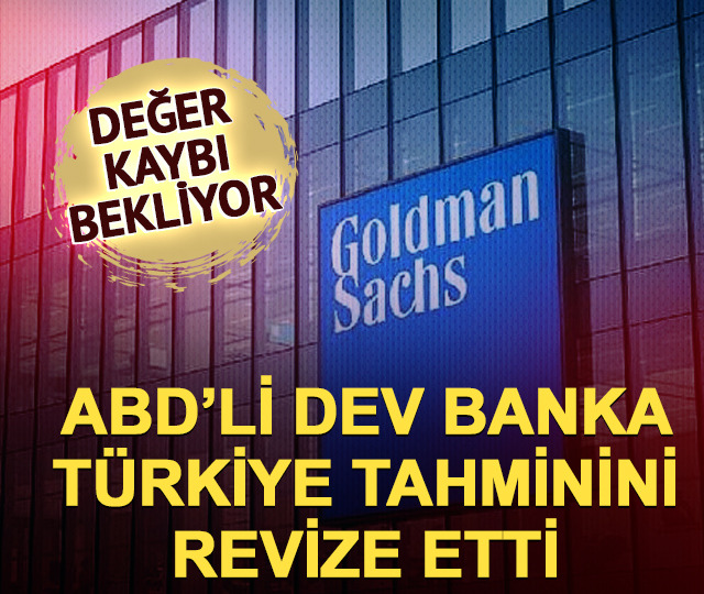 Goldman Sachs, 2026 i&ccedil;in T&uuml;rkiye'de enflasyonu y&uuml;zde 29'a y&uuml;kseltti!