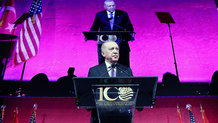 Erdoğan'dan ABD'de yatırım mesajı: "Hep kazan&ccedil;lı &ccedil;ıkmıştır"