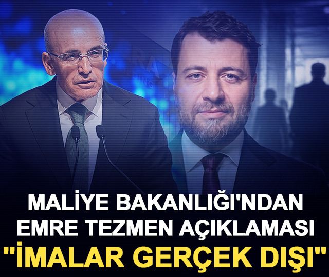 Maliye Bakanlığı'ndan Emre Tezmen a&ccedil;ıklaması: "İmalar ger&ccedil;ek dışı"