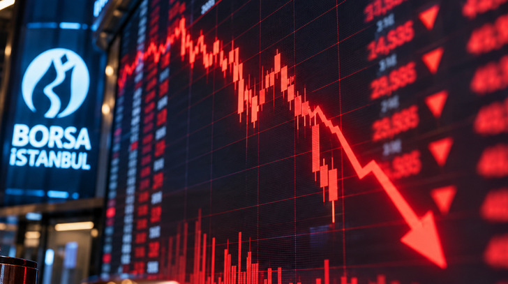 BIST 100'de kayıp %3'e yaklaştı! &Ccedil;ok sayıda hisse taban, ASELS'te y&uuml;ksek para &ccedil;ıkışı