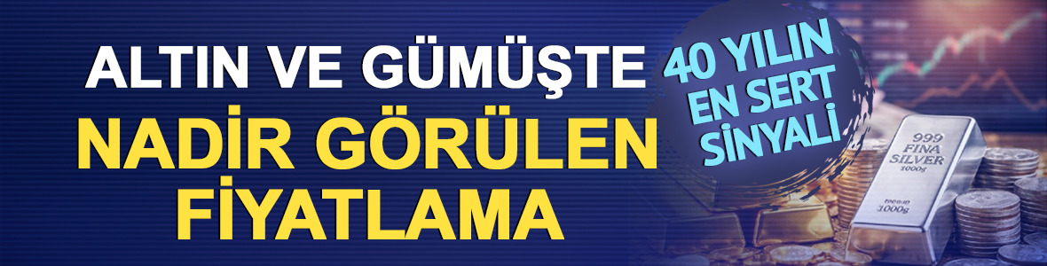 Nadir g&ouml;r&uuml;len sinyal: Altın ve g&uuml;m&uuml;şte "geriye doğru fiyatlama" mı yapılıyor?