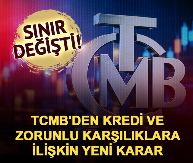 TCMB'den iki kritik adım! KOBİ kredilerinde sınır yükseldi
