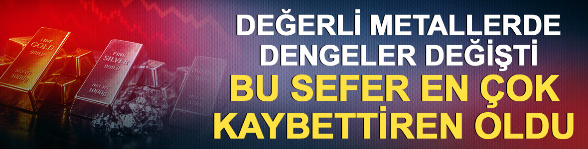 Altın, g&uuml;m&uuml;ş, derken paladyum &ccedil;akıldı! 9 ayın en &ccedil;ok kaybettireni oldu