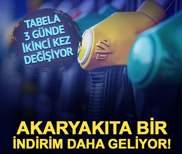 Motorinde 3 g&uuml;nde ikinci indirim! Toplam 7,15 TL'yi bulacak