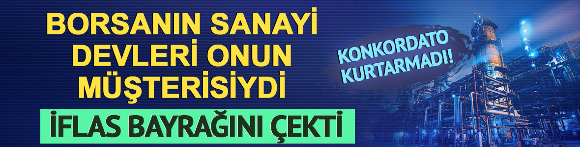T&uuml;praş, Petkim gibi borsanın sanayi devlerine hizmet veren şirket iflas etti!