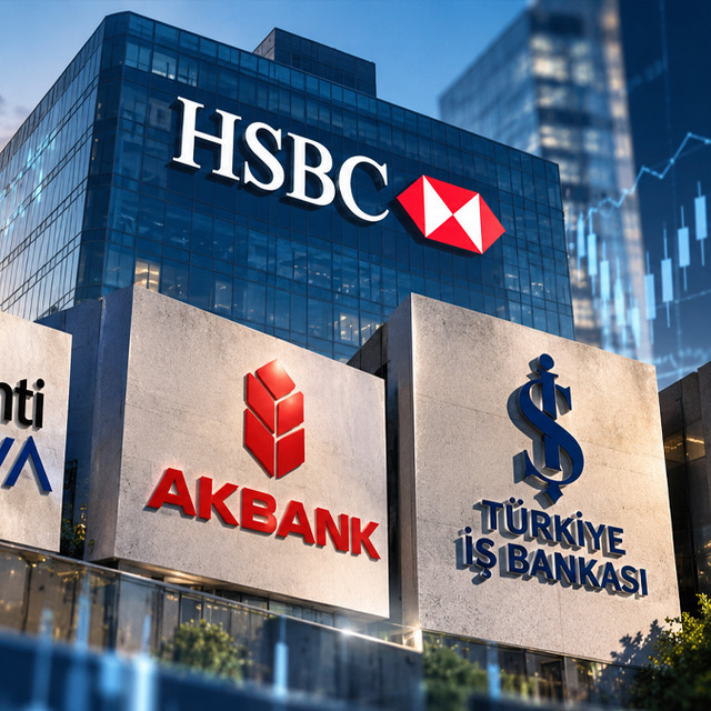 HSBC 3 banka hissesinde hedef fiyatı d&uuml;ş&uuml;rd&uuml;! Favorisini a&ccedil;ıkladı