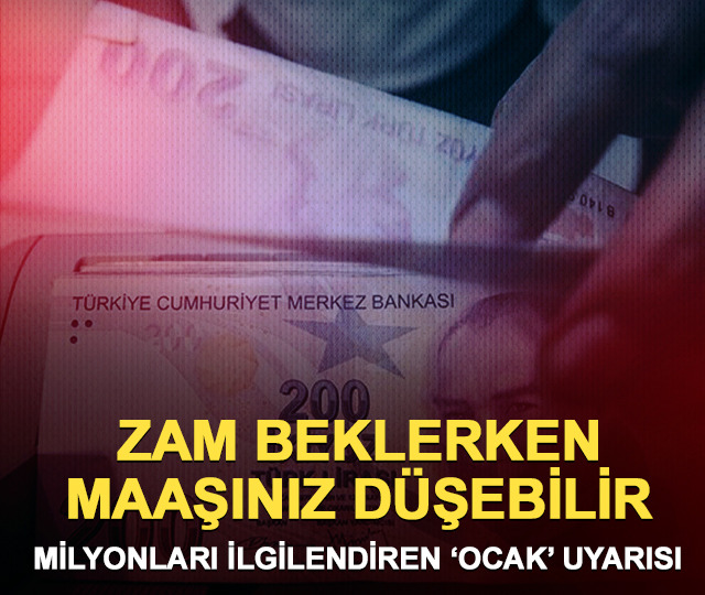 Emeklilere ocak uyarısı: Zam beklerken maaşınız d&uuml;şebilir!