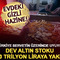 T&uuml;rkiye servetin &uuml;zerinde uyuyor: Dev altın stoku 30 trilyon liraya yakın!