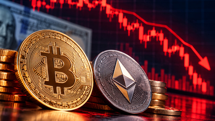 Bitcoin'de d&ouml;rt g&uuml;nl&uuml;k birikim tek g&uuml;nde silindi! 485 milyon dolarlık kayıp