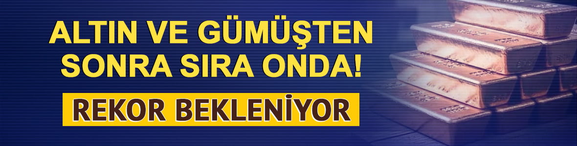 Altın ve g&uuml;m&uuml;şten sonra sıra kırmızı altında! Rekor tahmini