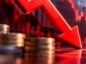 2 şirketin sırtladığı borsada alıcılar kayboldu! 131 milyar dolarlık &ccedil;ıkış yaşandı
