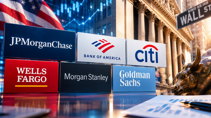Wall Street'te kritik hafta! 6 dev banka sahneye &ccedil;ıkıyor