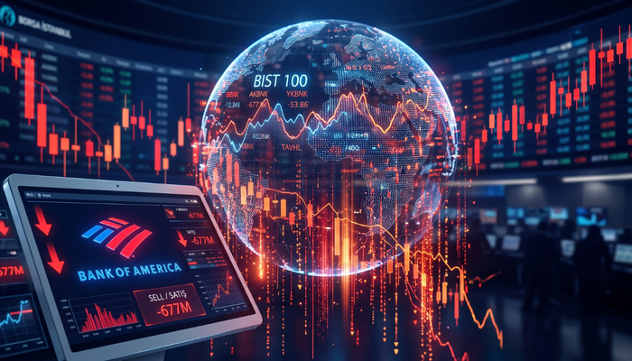 Bank of America satışta: Tek hissede 155,5 milyon liralık &ccedil;ıkış!