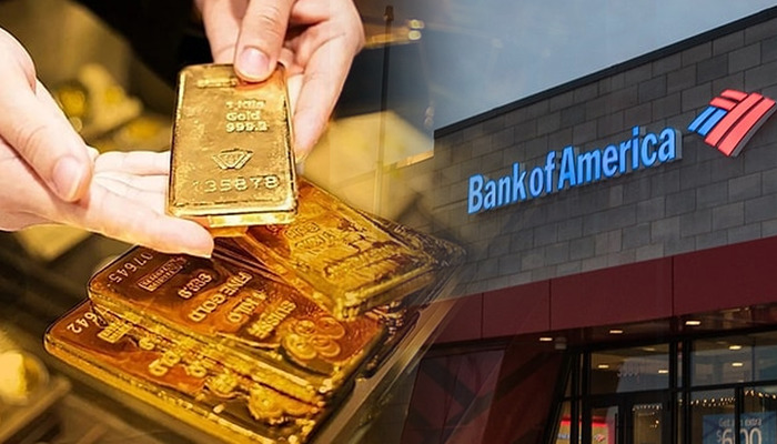 Bank of America altın i&ccedil;in hem uyardı hem de net rakam verdi!