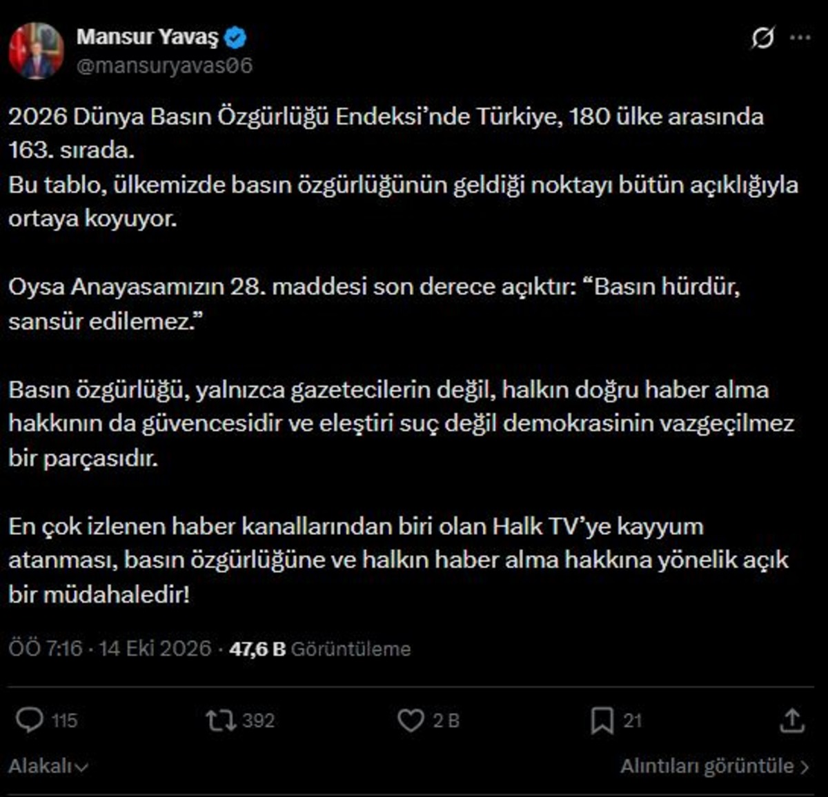 Halk TV ye kayyum atandı! Mali şube ekipleri harekete geçti, Görsel 3