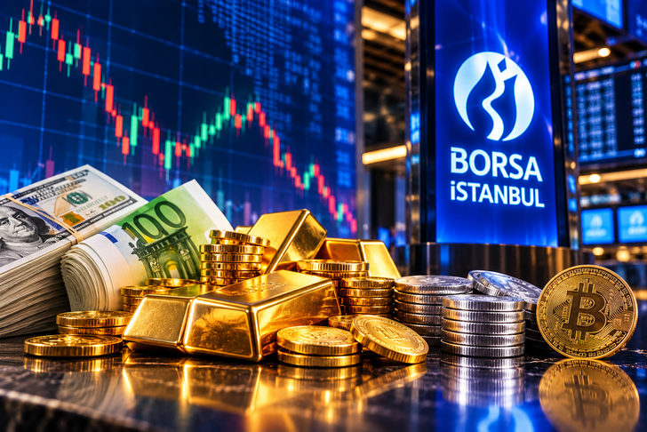 Piyasalarda haftanın &ouml;zeti: Borsa d&uuml;şt&uuml;, altın y&uuml;kseldi