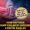 Borsada yeni hafta &ouml;ncesi 4 kritik başlık! Her şey değişebilir