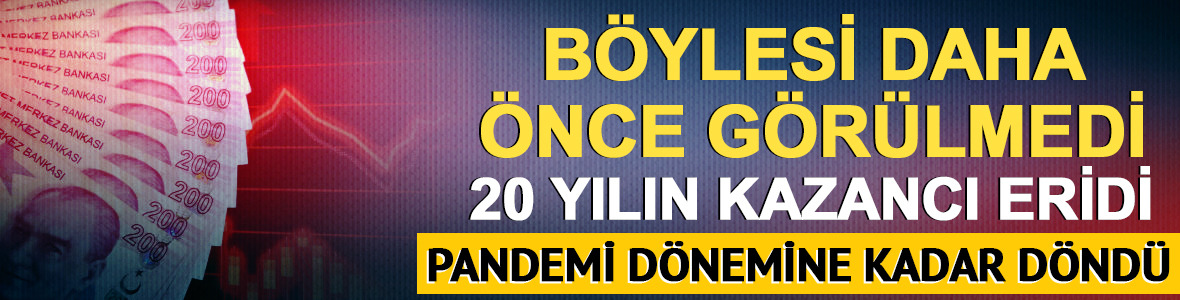 Borsada 20 yılın kazancı eridi! Pandemi d&ouml;nemine d&ouml;n&uuml;ş