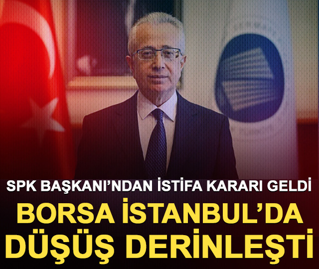 SPK Başkanı Mahmut S&uuml;t&ccedil;&uuml;'den istifa kararı!