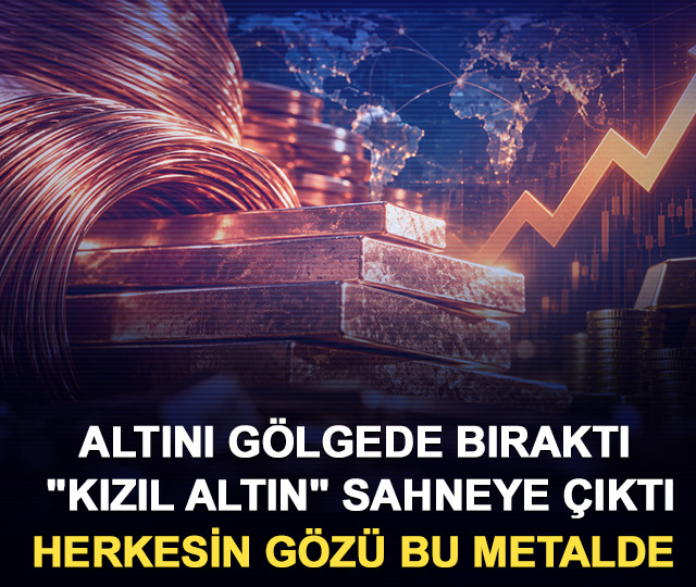 Altını gölgede bıraktı, "Kızıl altın" sahneye çıktı: Herkesin gözü bu metalde