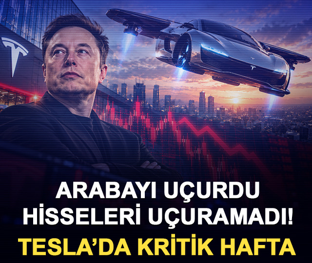 Arabayı uçurdu, hisseleri uçuramadı! Tesla’da kritik hafta