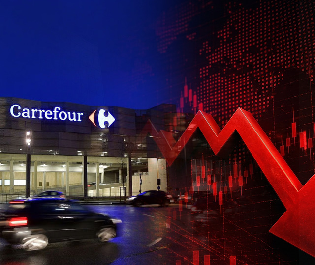Fransa&rsquo;daki olaylar Carrefour&rsquo;u vurdu: Hisselerde 200 milyon avroluk deprem!