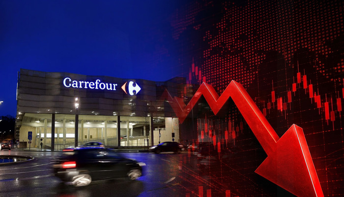 Fransa&rsquo;daki olaylar Carrefour&rsquo;u vurdu: Hisselerde 200 milyon avroluk deprem!