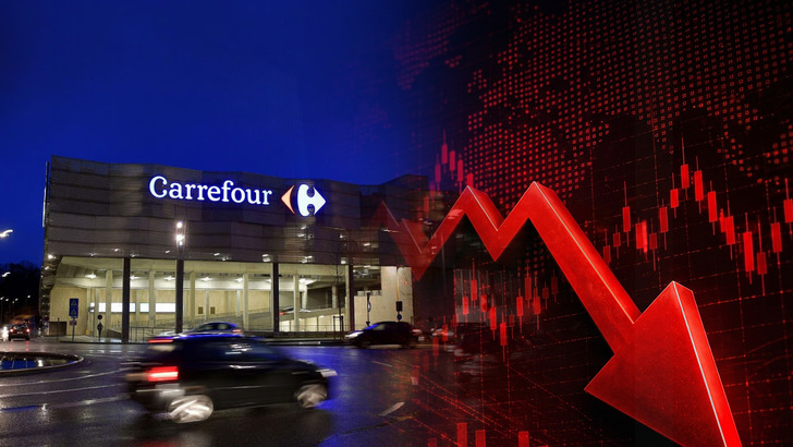 Fransa&rsquo;daki olaylar Carrefour&rsquo;u vurdu: Hisselerde 200 milyon avroluk deprem!