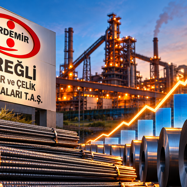 Ereğli Demir'in (EREGL) hem satışları hem de net k&acirc;rı arttı!