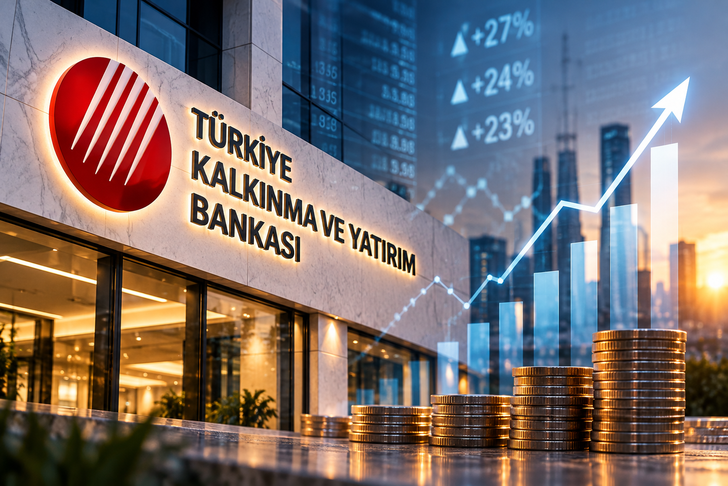 Kalkınma Bankası (KLNMA) bilan&ccedil;osunu a&ccedil;ıkladı! Net k&acirc;r y&uuml;zde 27 arttı