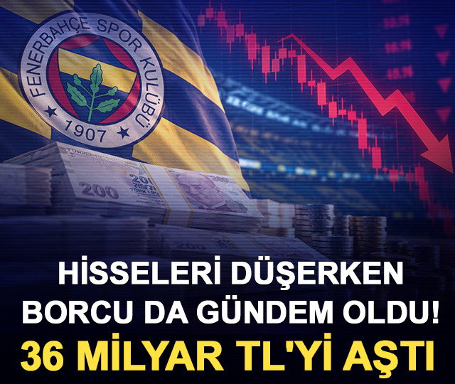 Hisseleri d&uuml;şerken borcu da g&uuml;ndem oldu! 36 milyar TL'yi aştı
