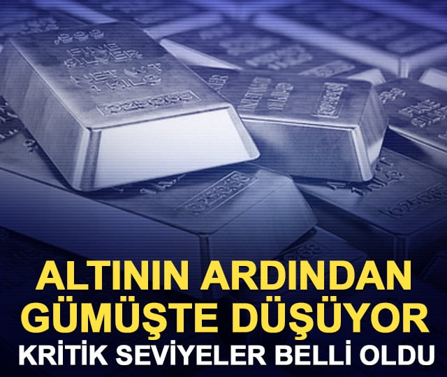 Altının ardından g&uuml;m&uuml;şte d&uuml;ş&uuml;yor: 50 dolar seviyesine dikkat