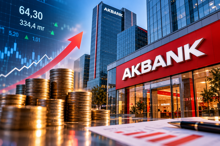Akbank (AKBNK) net k&acirc;rını y&uuml;zde 18 artırdı: 45,9 milyar TL oldu