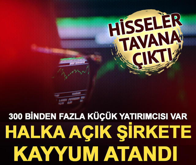 Kontrolmatik'e kayyum atandı: Hisseler tavana çıktı