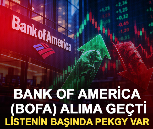 Bank of America (BofA) alıma ge&ccedil;ti: Listenin başında PEKGY var