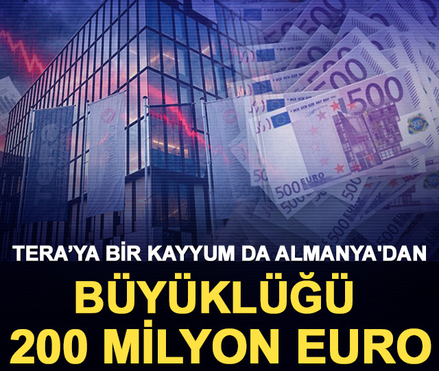 Tera&rsquo;ya bir kayyum da Almanya'dan: 200 milyon euroluk servet!