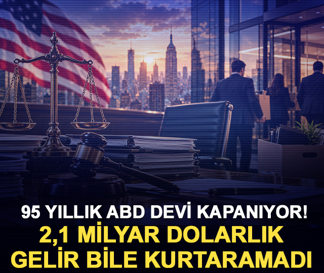 95 yıllık ABD devi kapanıyor! 2,1 milyar dolarlık gelir bile kurtaramadı